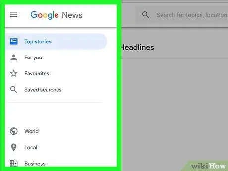 Personalizza Google News Passaggio 3