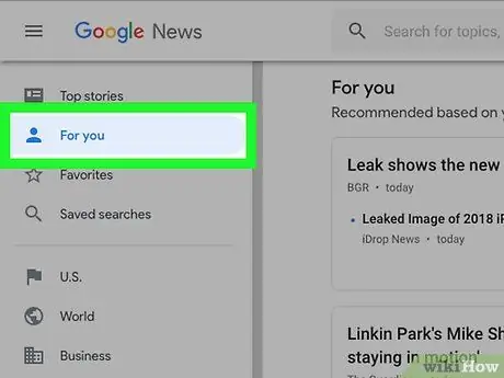 Google News ধাপ 5 ব্যক্তিগত করুন