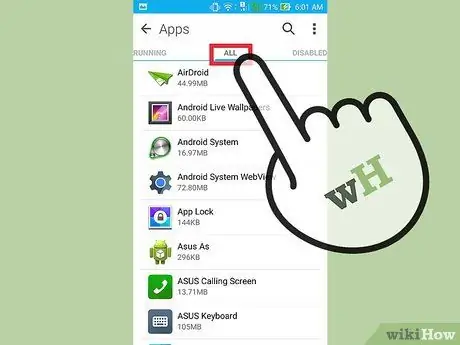 امسح ملفات الإنترنت المؤقتة على أجهزة Android الخطوة 3