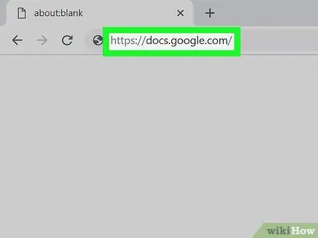 Create a Desktop Shortcut for Google Docs on PC or Mac Step 2