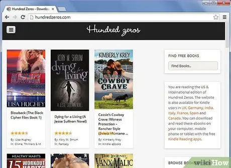 Hitta gratis Kindle Books Steg 18