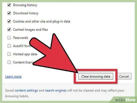 Clear Recently Closed in Google Chrome Step 13