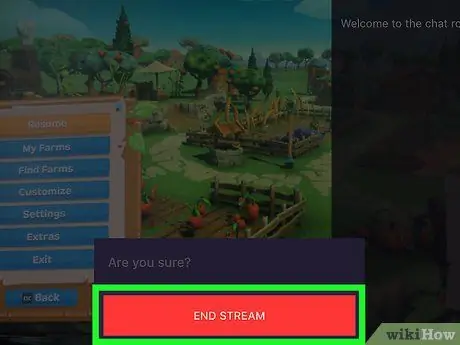 เริ่มการสตรีมบน Twitch บน iPhone หรือ iPad ขั้นตอนที่ 12