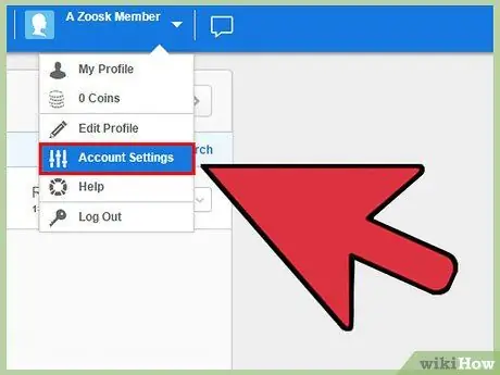 Изтрийте акаунта си в Zoosk Стъпка 3