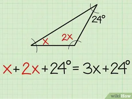 Finden Sie den dritten Winkel eines Dreiecks Schritt 5
