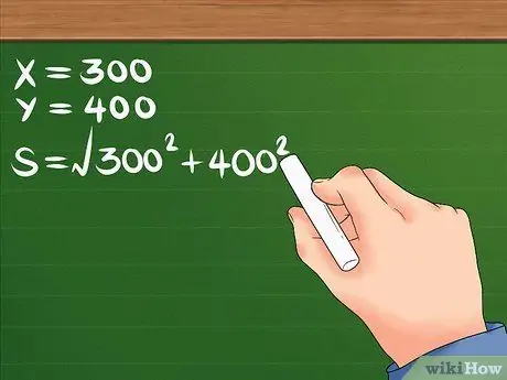 Calculate Displacement Step 3