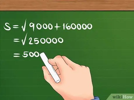 Calculate Displacement Step 4