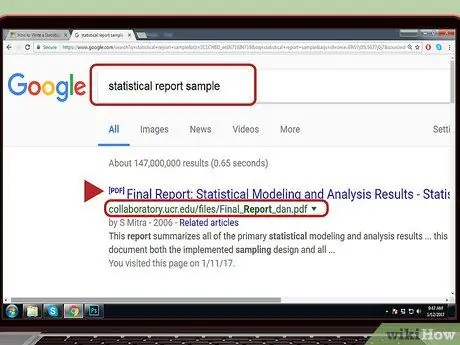 İstatistiksel Rapor Yazma Adım 1