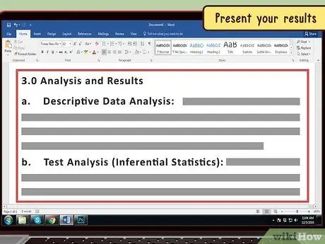 Skriv en statistisk rapport Steg 10