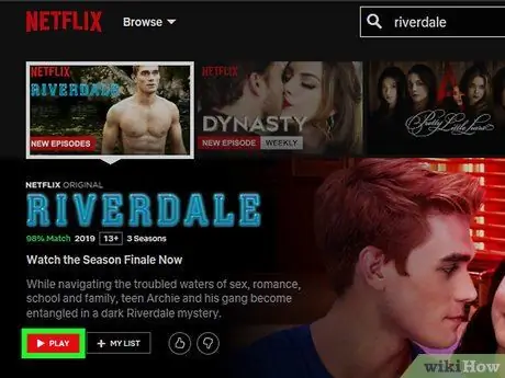 Gledajte Netflix na TV -u Korak 18