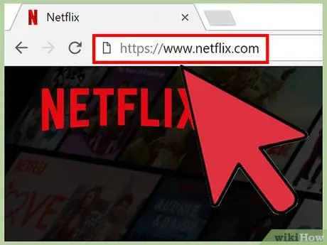 Registrirajte se za Netflix Korak 1