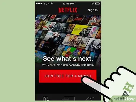 Zarejestruj się w serwisie Netflix Krok 21