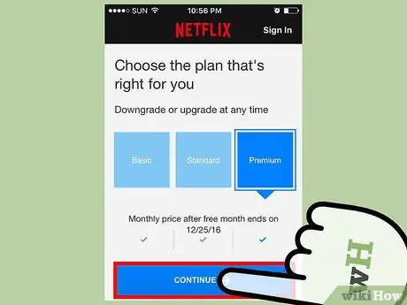 Netflix Addım 23 üçün qeydiyyatdan keçin