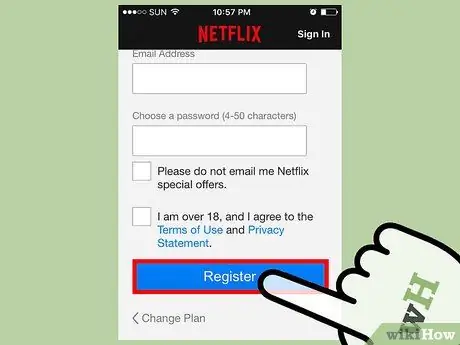 Registrarse en Netflix Paso 26