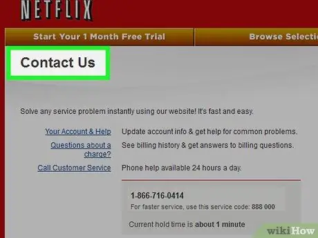 Contact Netflix Step 9