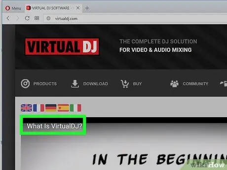 Virtual DJ Addım 1 -dən istifadə edin