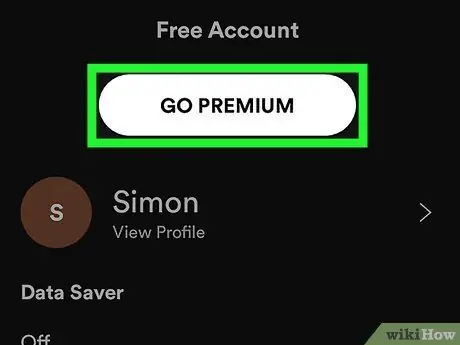 Pridobite brezplačno preskusno različico Spotify Premium Step 10