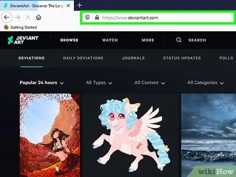 Abaikan Penapis Matang pada deviantArt Langkah 8