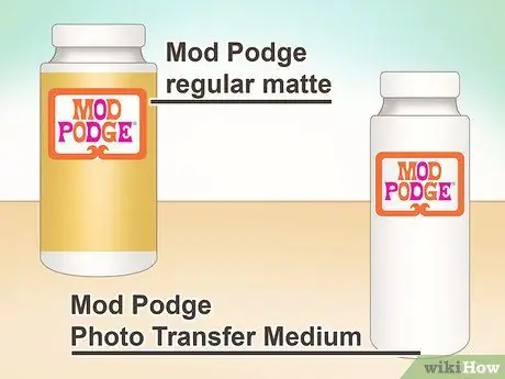 Gambar Mod Podge ke Kayu Langkah 12