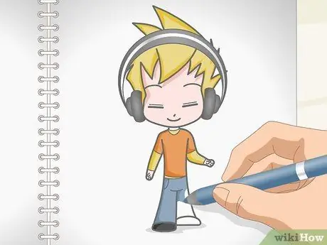 Create Your Own Cartoon Character Step 12