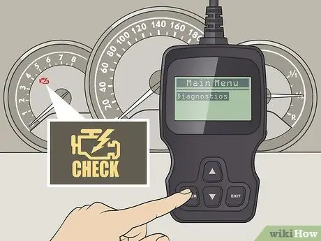 Zurücksetzen einer Check Engine Light Schritt 2