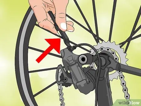 Rekebisha Derailleur ya Baiskeli ya Mbele Hatua ya 9