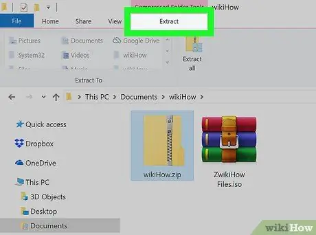 เปิดไฟล์ Zip ขั้นตอนที่4