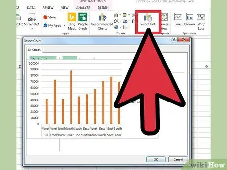 قم بإنشاء جداول محورية في Excel الخطوة 16