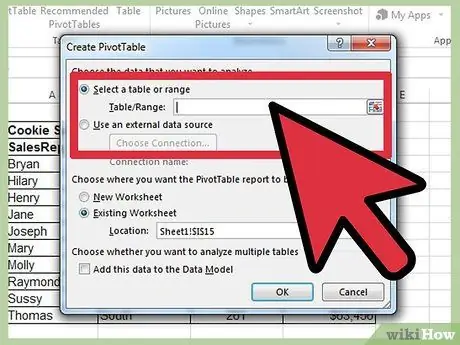 Create Pivot Tables in Excel Step 4