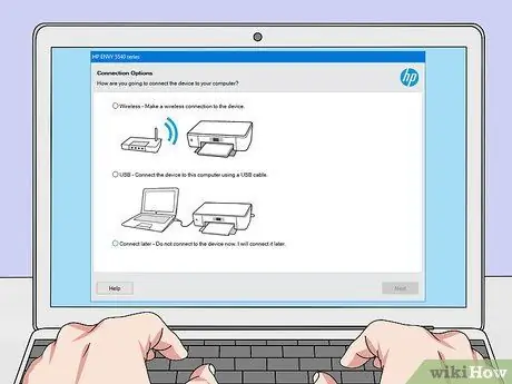 Lisage HP printer traadita võrku 5. samm