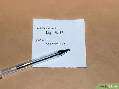 Fanya Nambari ya QR ili Kushiriki Nenosiri lako la WiFi Hatua ya 1