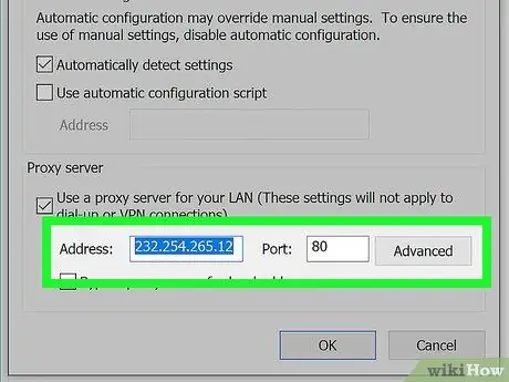 Navegue por la Web de forma anónima con Proxies Paso 17