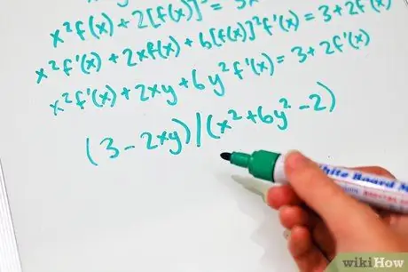 Take Derivatives in Calculus Step 11