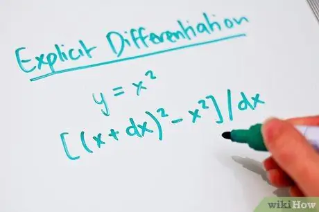 Matematik Adım 4'te Türevleri Alın