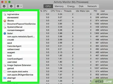 Forțați să părăsiți o aplicație în Mac OS X Pasul 11