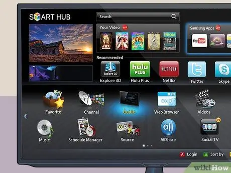 Registre su Samsung Smart TV Paso 8