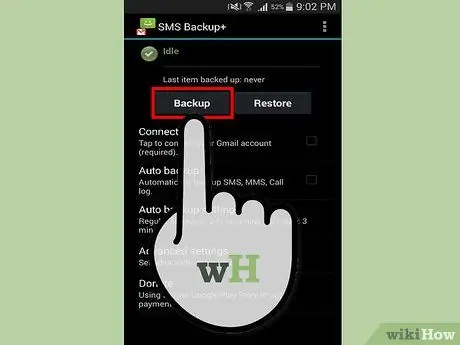 Save Text Messages on Android Step 18