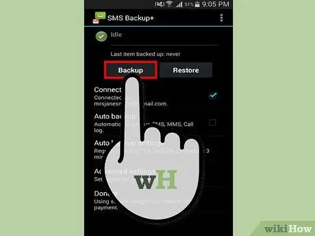 Save Text Messages on Android Step 8