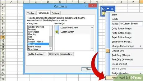 Excel -də Addım 12 -də Xüsusi Makro Düyməsini yaradın