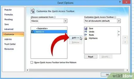 Maak een aangepaste macroknop in Excel Stap 19