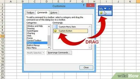 Excel 8 -də Xüsusi Makro Düyməsini yaradın Adım 8