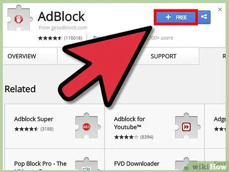 Elimineu els anuncis a Google Chrome mitjançant AdBlock Pas 1