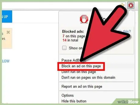 Verwijder advertenties op Google Chrome met behulp van AdBlock Stap 3