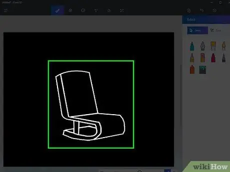 Vẽ và tô màu bằng Microsoft Paint Bước 11