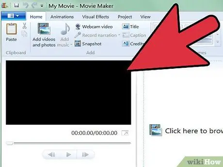 Ua Tus Yees Duab hauv Windows Movie Maker Kauj Ruam 3