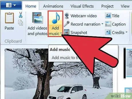 Izveidojiet video programmā Windows Movie Maker, 8. darbība