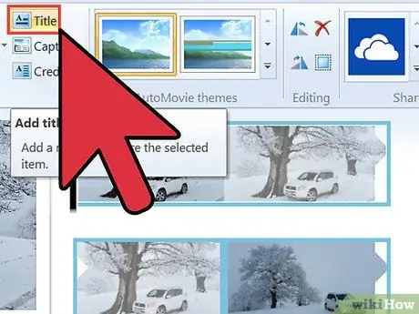 สร้างวิดีโอใน Windows Movie Maker ขั้นตอนที่ 9