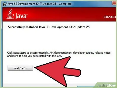 Lejupielādējiet, instalējiet un palaidiet JDK un Eclipse 4. darbību