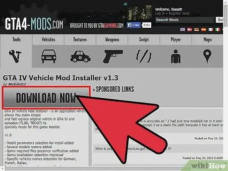 Εγκαταστήστε το GTA 4 Car Mods Βήμα 1