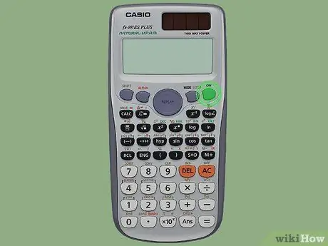 Utiliser une calculatrice Étape 1